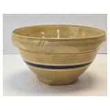 (D) Vintage Yellow Ware 61/2" Stoneware Bowl