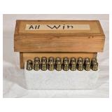 22-250 In Homemade Wooden Box (partial box of 18)