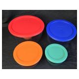 5 Piece Pyrex Glass Nesting Storage Bowls
