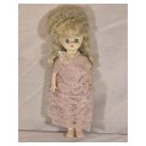 Vintage 11" Porcelain Doll