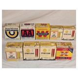 9 Vintage Shotgun Shell Boxes- Empty