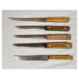 5 Vintage Kitchen Knives