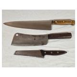 3 Vintage Knives