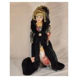 Vintage Porcelain 22" Doll