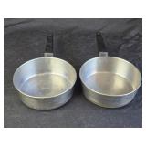2- 6" Sauce Pans