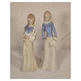 Rex Valencia Porcelain Figurines 11" tall
