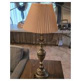Brass Lamp 31" tall