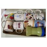 Lot of assorted mugs
