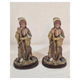 2 Resin Indiand 9ï¿½" tall