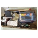 Box lot of assorted items as shown