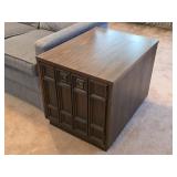 MCM Style End Table (Contents not included) 20"W