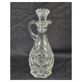 Vtg Anchor Hocking Star of David Cruet 7ï¿½"