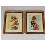 Vintage john Strevens Framed Art 12ï¿½"x 10ï¿½"