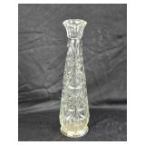 9" Starburst Hoosier Glass Vase