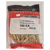 22-250 Remington Brass Cases For Reloading