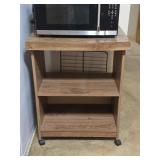Wooden Microwave Stand 24ï¿½"W 19"D 31ï¿½"T