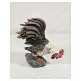 Resin Rooster 8" tall