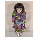 Vintage 16ï¿½" Porcelain Doll
