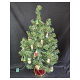 Lighted Christmas Tree 23" tall
