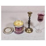 Musical Candle & Candleholders