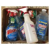Tray Lot Containing Window Cleaner