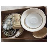Assorted plates, bowls & more