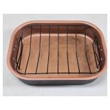 (E) Copper Top Roasting Pan