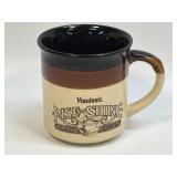 (C) Vintage Hardees Rise & Shine Tan Ceramic Ware