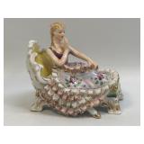 (C) Bone China Lace Figurine