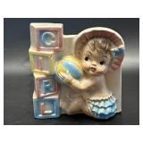 (A) Dickson Made in Japan Baby Girl Planter 5.5"
