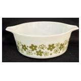 (C) Vintage Pyrex Crazy Daisy #472 Casserole Dish