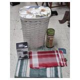 Woven Basket, Rug, Coin Counter, Game & more