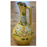 (FL) Large Floor 26" Water Vase W/ Handle Hand