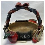 (B) Cedar Creek Collection A B C Teacher Basket -