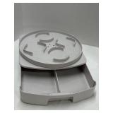 (F) Lock & Lock Storage Container Holder Carousel