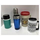 (C) Lot of Assorted Travel Cups as Shown