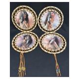 (B) Set Of 4 Lee Bogle Illuminations Of The Heart