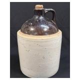 (B) Early One Gallon Stoneware Jug