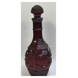 (A) Vintage Avon 1876 Cape Cod Ruby Red Glass