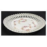 (B) Vintage Dresden Botanical Reticulated Dinner