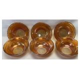(B) Vintage Imperial Marigold Carnival Glass