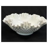 (C) Vintage Fenton Large Hobnail Display Fruit