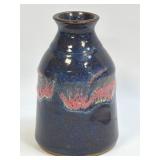 (C) Vintage Handmade Artisan Studio Pottery Vase