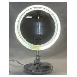 (A) Lighted Vanity Makeup Mirror Working