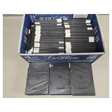 (M) Approximately 105 Empty DVD Cases