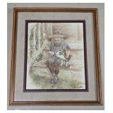(FL)"This Little Piggy" Framed Print by Lee Dublin