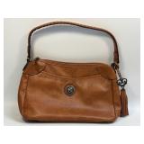 (C) Bueno Brown Faux Leather Shoulder Bag