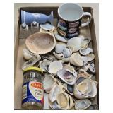 (M) Seashells, Coffee Cup, S&P Shakers & Ceramic