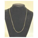 (SC) 18"  Sterling Silver 925 Necklace 1.9g