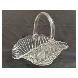 (B) LE Vintage Smith Glass Company Clear Glass